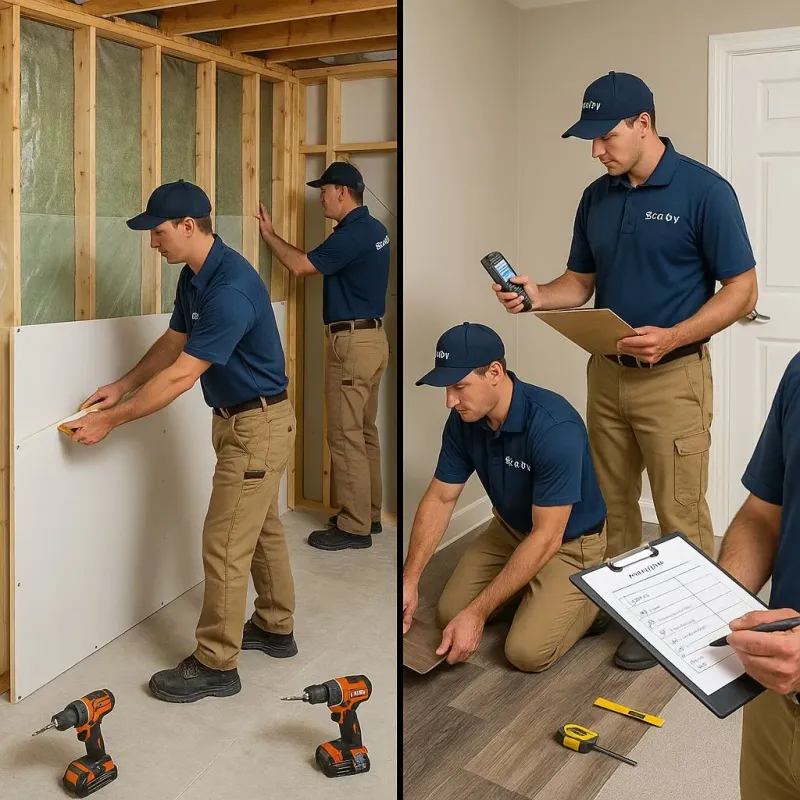 Repairs and Reconstruction process in Guadalupe, AZ